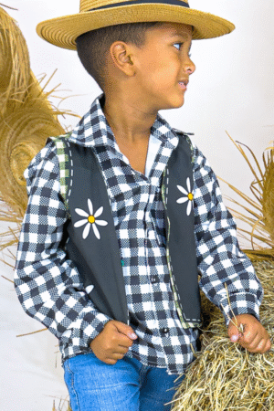 Colete - Xadrez Verde