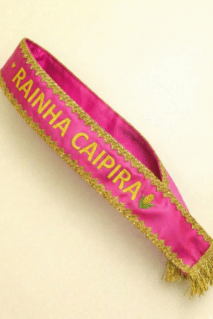 Faixa Rainha Caipira Pink