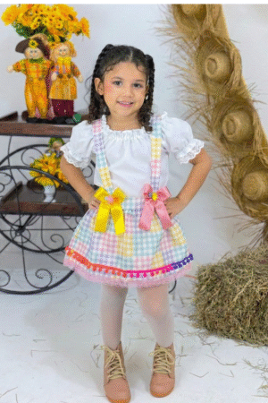 Salopete Ciganinha - Colorido Candy