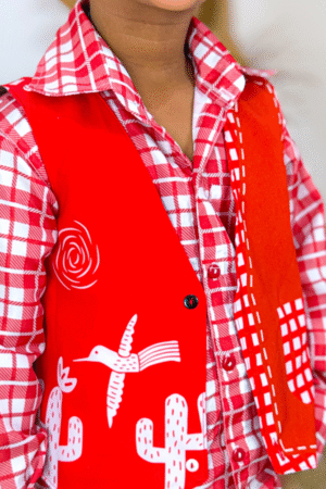 Colete - Cordel Vermelho