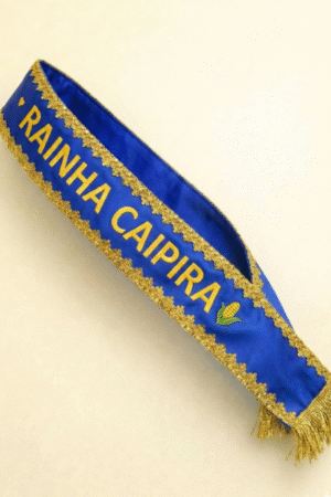 Faixa Rainha Caipira Azul