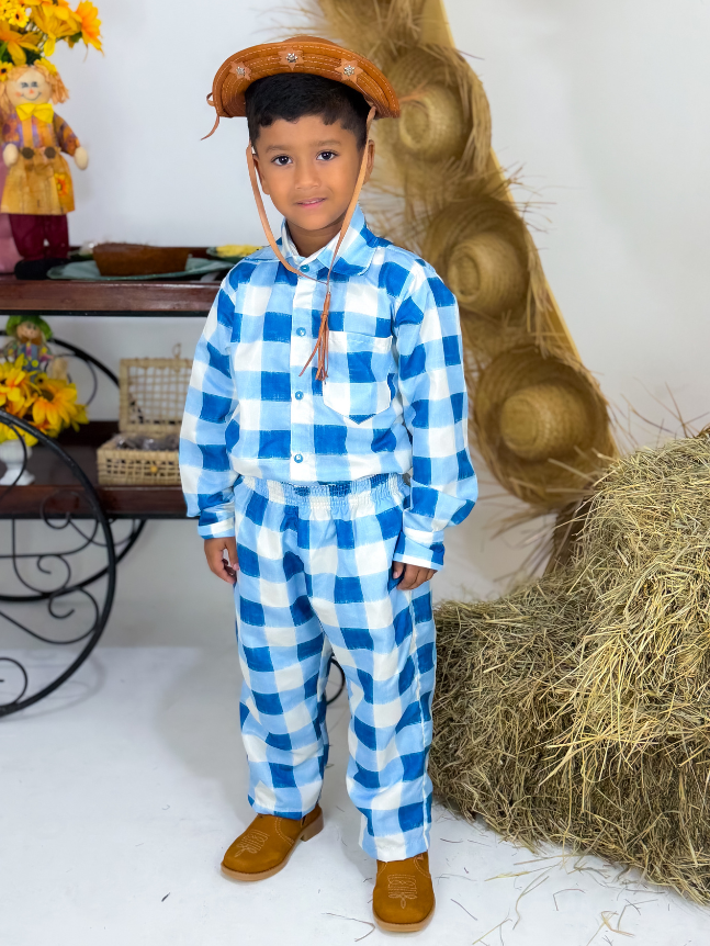 Conjunto Moço Bonito - Azul Jeans