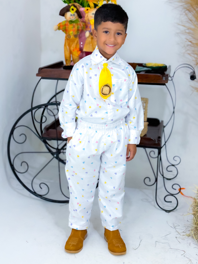 Conjunto Noivinho - Corações