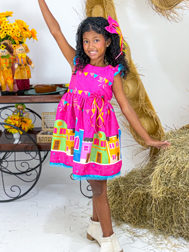 Matutinha Vila Junina Pink