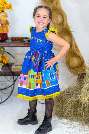 Matutinha Vila Junina Azul