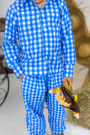 Conjunto Moço Bonito - Azul Bic