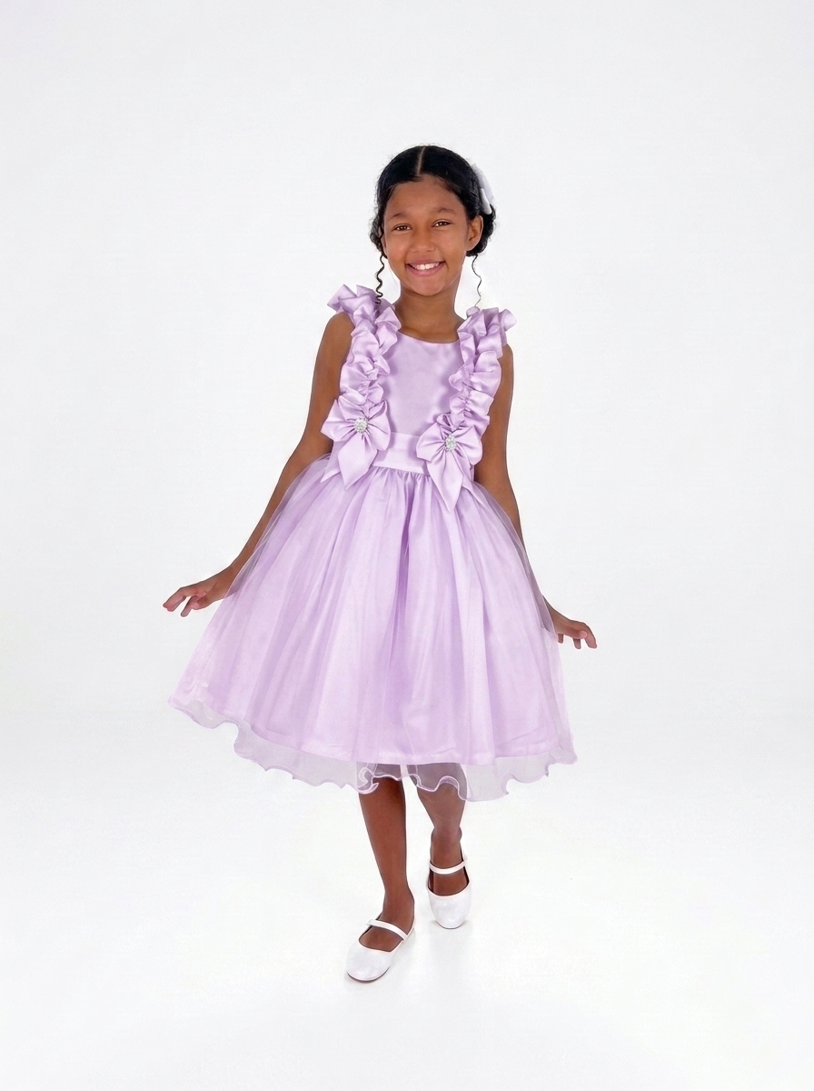 Vestido Fluflu Lilas