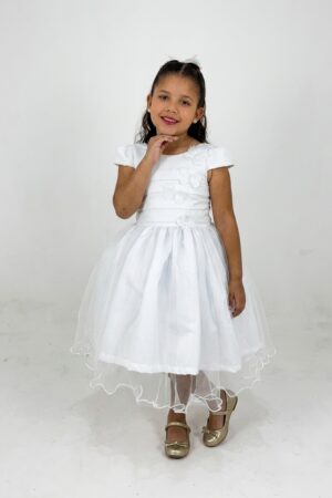 Vestido Faixas branco