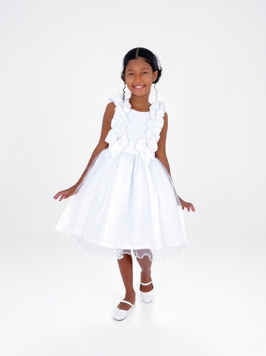 Vestido Fluflu Branco