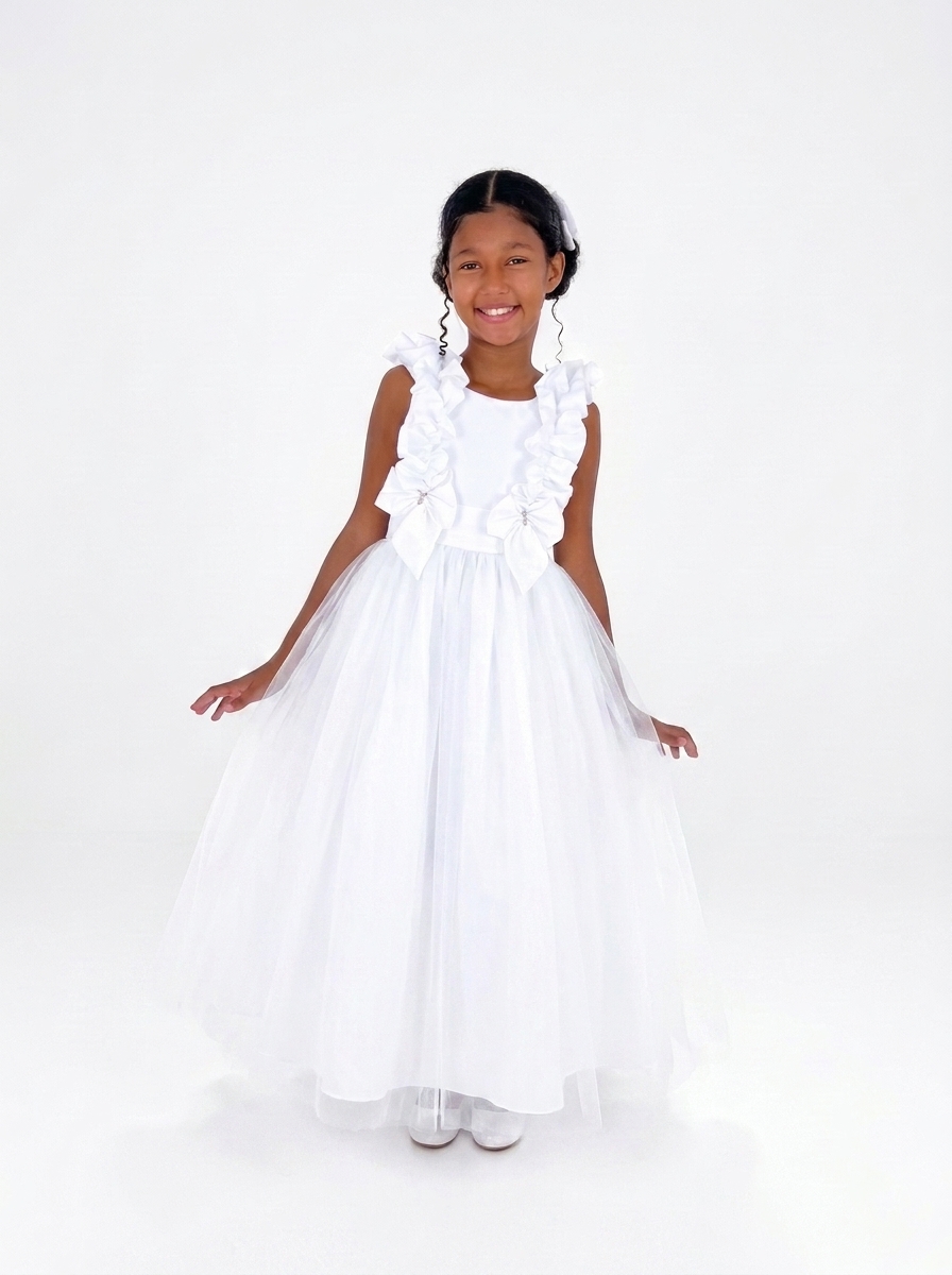 Vestido Longo FluFlu Branco