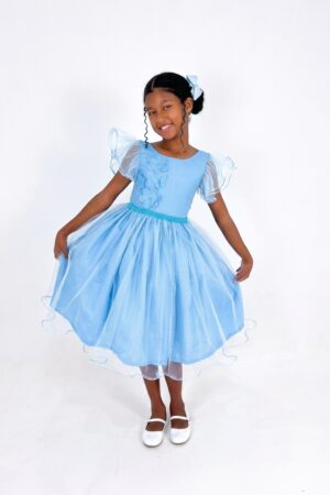 Vestido Bufante Azul